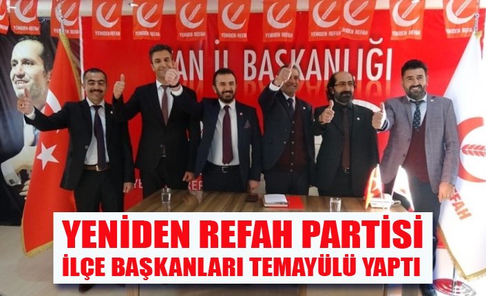 Yeniden Refah Partisi Van’da ilçe temayüllerini gerçekleştirdi