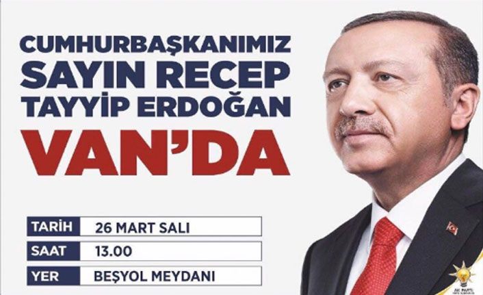 AK Parti teşkilatlarından #VanReisiniBekliyor tag çalışması