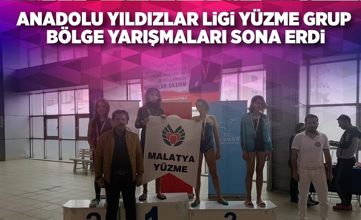 Anadolu Yıldızlar Ligi Yüzme Grup Bölge Yarışmaları sona erdi
