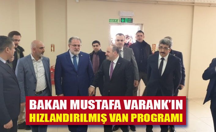 Bakan Varank’ın Van ziyareti