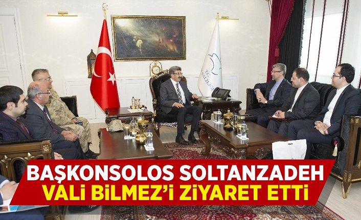 Başkonsolos Soltanzadeh, Vali Bilmez’i ziyaret etti