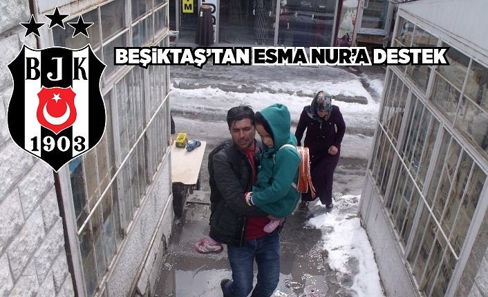 Beşiktaş’tan Esma Nur’a destek