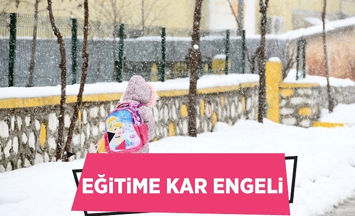 Eğitime kar engeli