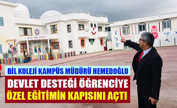 Hemedoğlu; 'Özel eğitim desteği herkese iyi geldi'