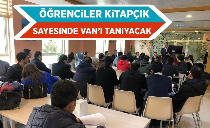 Öğrenciler kitapçık sayesinde Van’ı tanıyacak
