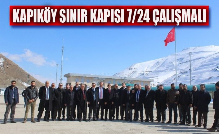 Van Ekonomi Konseyi, Kapıköy’de incelemelerde bulundu