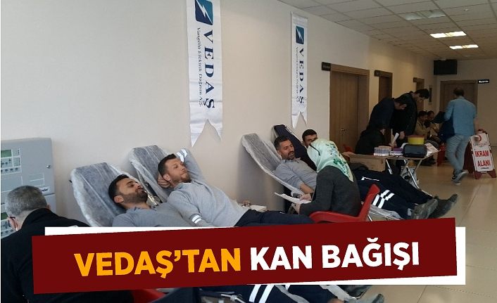 VEDAŞ’tan kan bağışı