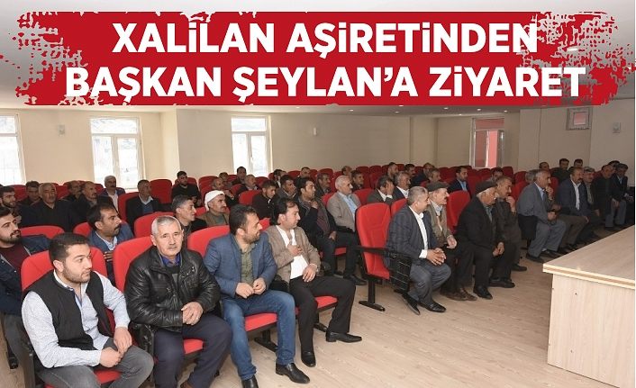 Xalilan aşiretinden Başkan Şeylan’a ziyaret