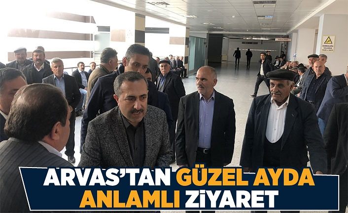 Arvas'tan güzel ayda anlamlı ziyaret