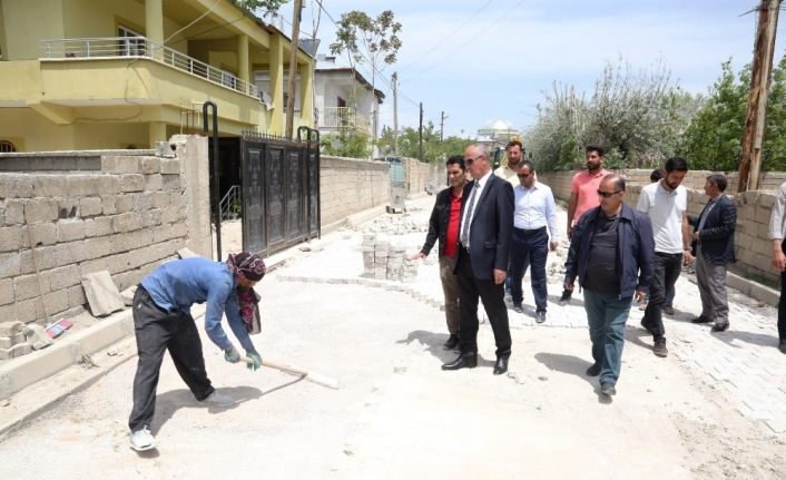 Başkan Akman, çalışmaları yerinde inceledi