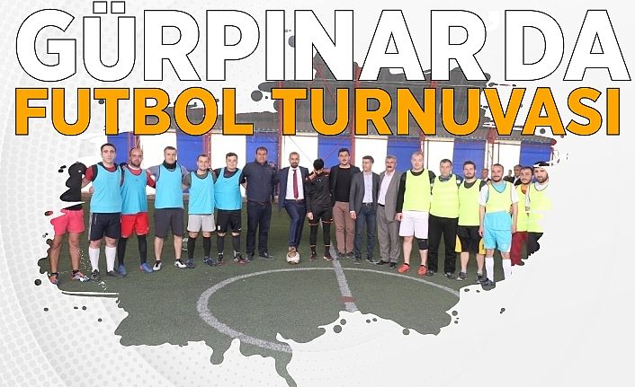 Gürpınar’da futbol turnuvası