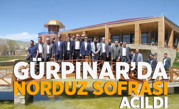 Gürpınar’da ‘Norduz Sofrası’ açıldı