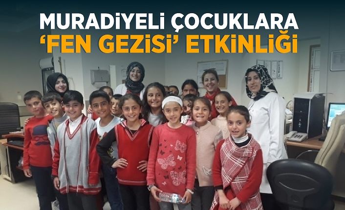 Muradiyeli çocuklara ‘fen gezisi’ etkinliği