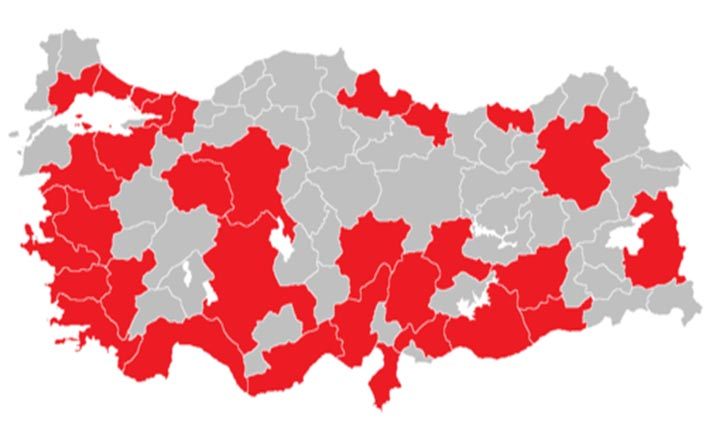Tek kişilik hanelerin en az olduğu iller Divarbakır ve Van