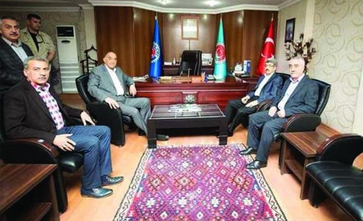 Van Valisi Bilmez'den, Tes-İş Sendikası'na ziyaret