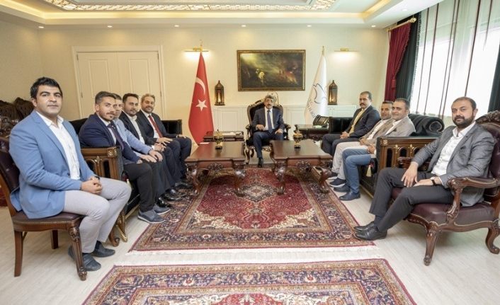 TOBB Van İli Genç Girişimciler Kurulundan Vali Bilmez’e ziyaret