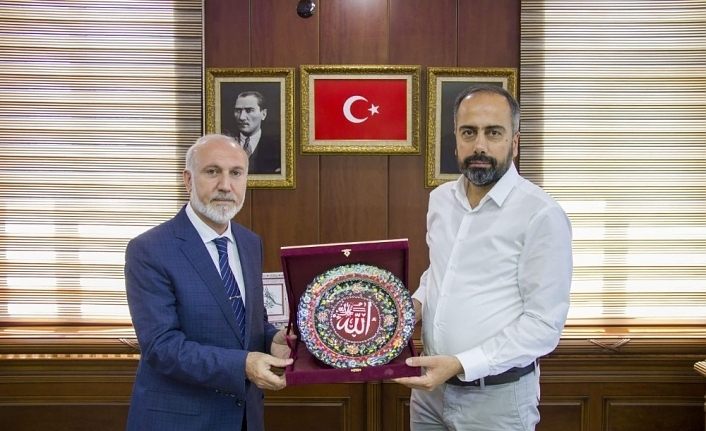 Müftü Keskin’den Rektör Şevli’ye ziyaret