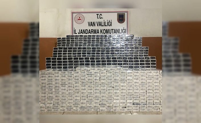 Özalp’ta 14 bin 980 paket kaçak sigara ele geçirildi