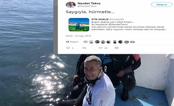 Van TSO Başkanı Necdet Takva kayyum ataması için ne dedi?