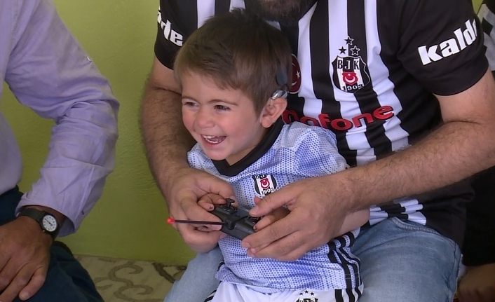 Biyonik kulakla ilk defa işiten Yusuf’a sürpriz teklif