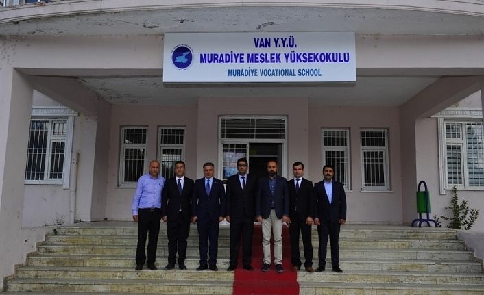 Rektör Şevli, Muradiye MYO’yu ziyaret etti