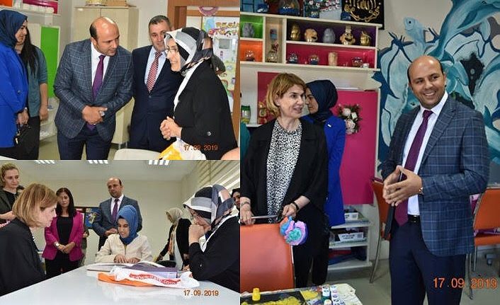 Van İpekyolu Engelsiz Yaşam Akademisi’ne  sürpriz ziyaret