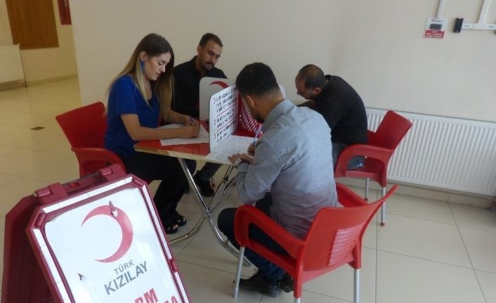 VEDAŞ çalışanlarından kan bağışı
