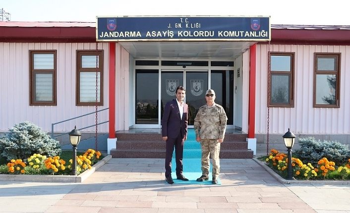 Başkan Şeylan’dan Tümgeneral İlbaş’a ziyaret