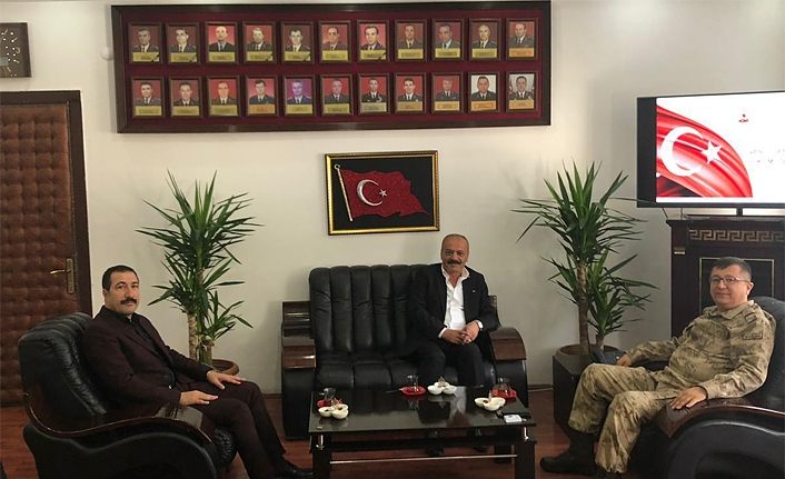 Kahraman'dan yeni Paşa'ya hoş geldin ziyareti