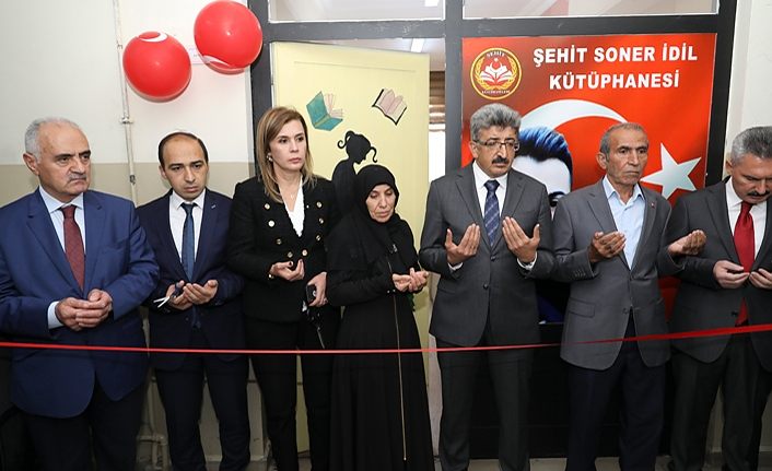Şehit polis Soner İdil’in ismi Van’da kütüphanede yaşatılacak