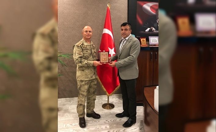 Tümgeneral İlbaş’tan Müdür Sünnetçioğlu’na ziyaret