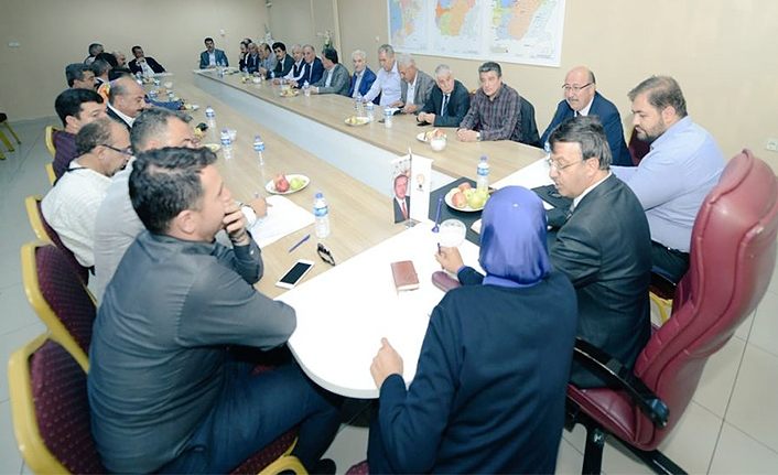 Van AK Parti'de kış dönemi çalışmaları konuşuldu