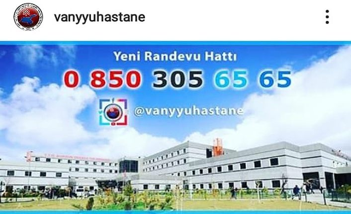 Van Dursun Odabaşı Tıp Merkezi'nden nasıl randevu alınır?