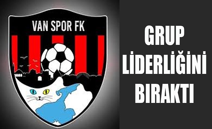 Vanspor grup liderliğini ve namağlup unvanını bıraktı