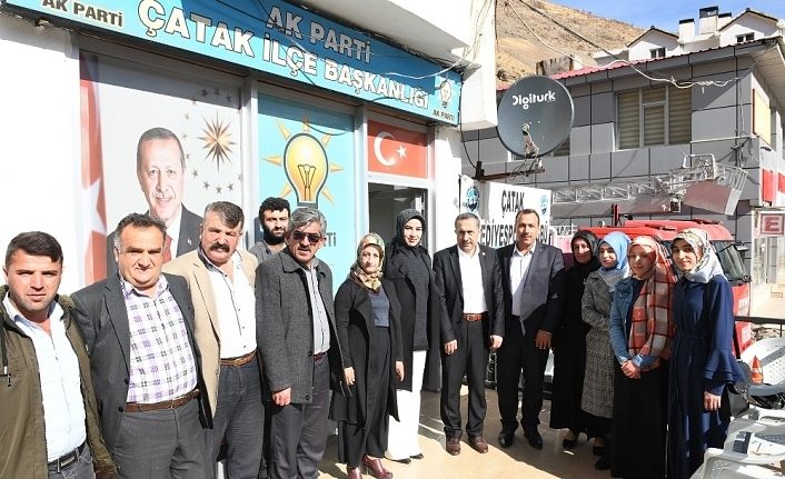 AK Parti’li Arvas’tan Çatak ilçesine ziyaret
