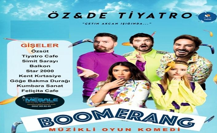 Boomerang Komedi Oyunu Van’a geliyor