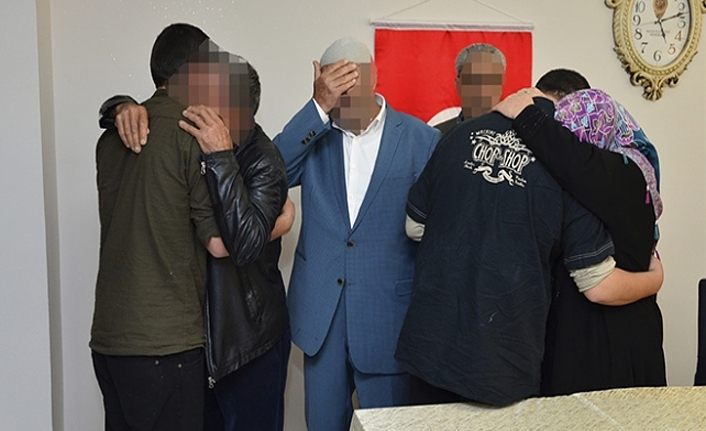 İkna edilen terörist teslim oldu