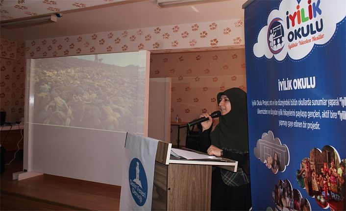 İyilik Okulu Projesi Van Bostaniçi MTAL öğrencileri ile buluştu