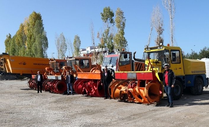 Van Büyükşehir Belediyesinden kış hazırlığı