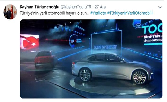 Ak Parti Van İl Başkanı Türkmenoğlu: Türkiye’nin yerli otomobili hayırlı olsun 