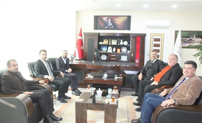 Başkan Say’dan Müdür Tevke’ye ziyaret