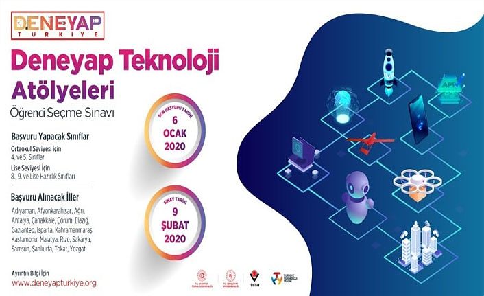 Deneyap Teknoloji Atölyeleri 18 ilde açılıyor