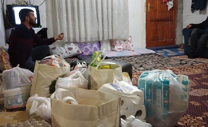 Gönül Elçilerinden mağdur aileye destek