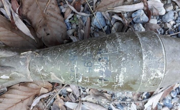 Van’da 2 adet roketatar mühimmatı ele geçirildi