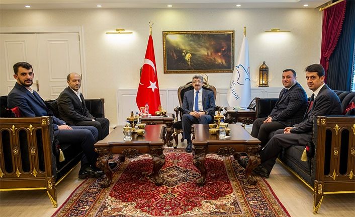 ASKON Van Şube Başkanı Gültepe Vali Bilmez’i ziyaret etti 