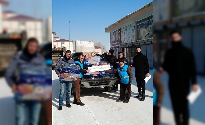 Çaldıran Belediyesinden depremzedeler için yardım kampanyası
