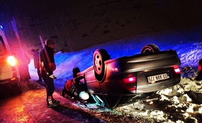 Van’da trafik kazası; 1 yaralı