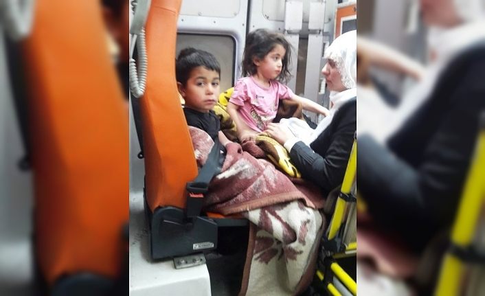 Mezrada hastalanan iki kardeşe uzun uğraşlar sonucu ulaşıldı