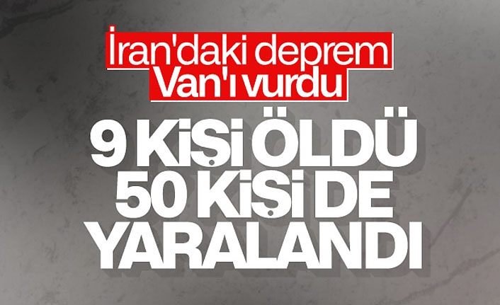 Van'daki depremin bilançosu artıyor