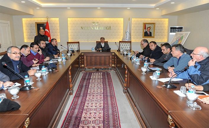 Van Valiliği Kriz Merkezi kurdu